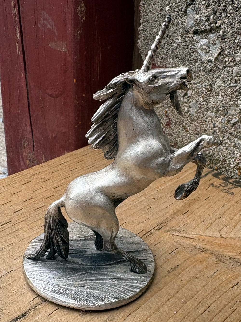 RARE Unicorn Rearing Figurine - Slavko Dugar Canada